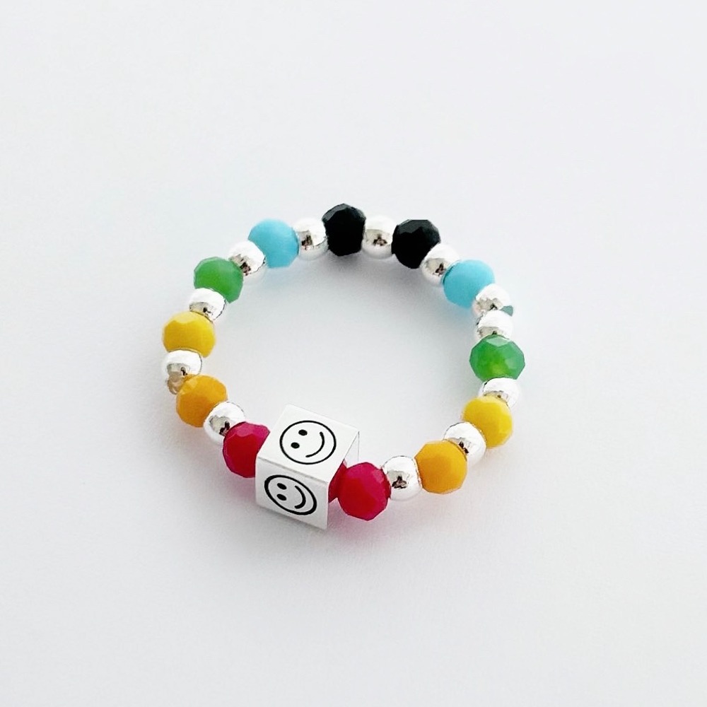 Smile Color Series Rubber Band Ring