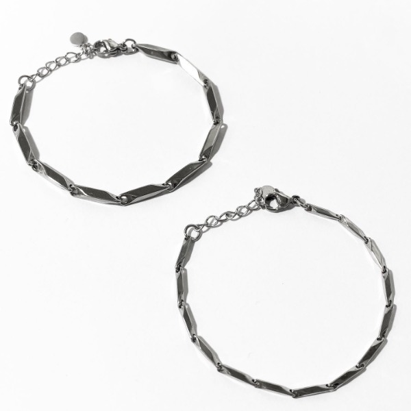 Polygon Chain Bracelet(아스트로 차은우님 착용)